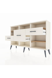 Arges Konsol 5 Raflı 3 Çekmeceli 132x30x83 - S144M004V01A