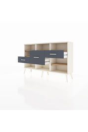 Arges Konsol 5 Raflı 3 Çekmeceli 132x30x83 - S144M004V02A
