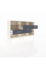 Arges Konsol 5 Raflı 3 Çekmeceli 132x30x83 - S144M004V02A