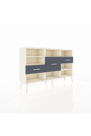 Arges Konsol 5 Raflı 3 Çekmeceli 132x30x83 - S144M004V05A