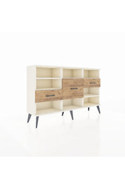 Arges Konsol 5 Raflı 3 Çekmeceli 132x30x83 - S144M004V06A