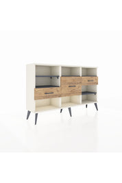 Arges Konsol 5 Raflı 3 Çekmeceli 132x30x83 - S144M004V09A