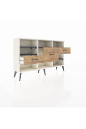Arges Konsol 5 Raflı 3 Çekmeceli 132x30x83 - S144M004V09A