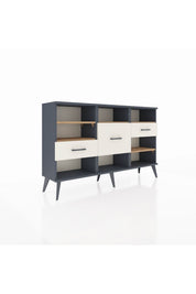 Arges Konsol 5 Raflı 3 Çekmeceli 132x30x83 - S144M004V10A
