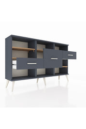 Arges Konsol 5 Raflı 3 Çekmeceli 132x30x83 - S144M004V11A