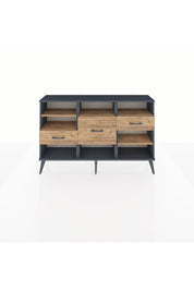 Arges Konsol 5 Raflı 3 Çekmeceli 132x30x83 - S144M004V12A