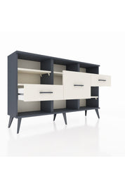Arges Konsol 5 Raflı 3 Çekmeceli 132x30x83 - S144M004V13A