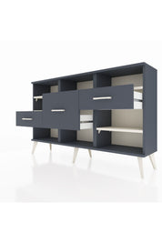 Arges Konsol 5 Raflı 3 Çekmeceli 132x30x83 - S144M004V14A