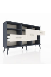 Arges Konsol 5 Raflı 3 Çekmeceli 132x30x83 - S144M004V16A