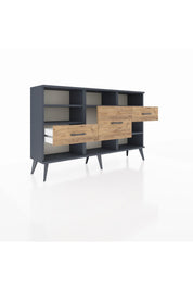 Arges Konsol 5 Raflı 3 Çekmeceli 132x30x83 - S144M004V18A
