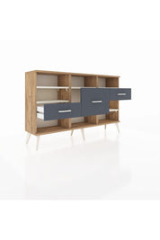 Arges Konsol 5 Raflı 3 Çekmeceli 132x30x83 - S144M004V23A
