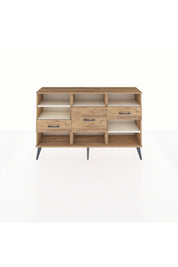 Arges Konsol 5 Raflı 3 Çekmeceli 132x30x83 - S144M004V24A