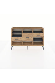 Arges Konsol 5 Raflı 3 Çekmeceli 132x30x83 - S144M004V27A