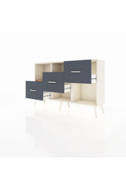 Arges Konsol 2 Raflı 3 Çekmeceli 132x30x83 - S144M005V02A