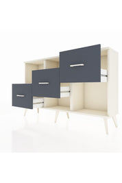 Arges Konsol 2 Raflı 3 Çekmeceli 132x30x83 - S144M005V05A