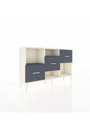 Arges Konsol 2 Raflı 3 Çekmeceli 132x30x83 - S144M005V08A