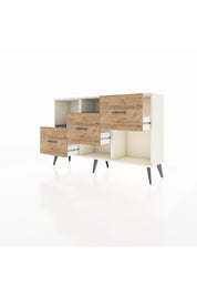 Arges Konsol 2 Raflı 3 Çekmeceli 132x30x83 - S144M005V09A