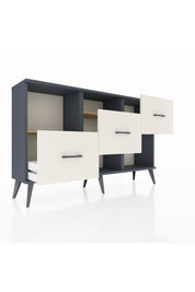 Arges Konsol 2 Raflı 3 Çekmeceli 132x30x83 - S144M005V10A