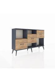 Arges Konsol 2 Raflı 3 Çekmeceli 132x30x83 - S144M005V12A