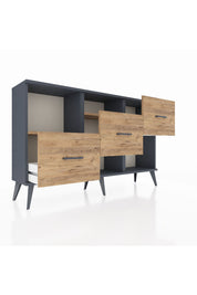 Arges Konsol 2 Raflı 3 Çekmeceli 132x30x83 - S144M005V12A