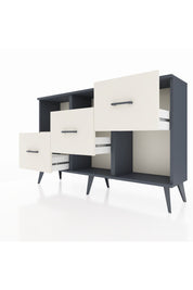 Arges Konsol 2 Raflı 3 Çekmeceli 132x30x83 - S144M005V13A