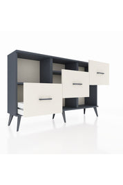 Arges Konsol 2 Raflı 3 Çekmeceli 132x30x83 - S144M005V16A