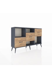 Arges Konsol 2 Raflı 3 Çekmeceli 132x30x83 - S144M005V18A