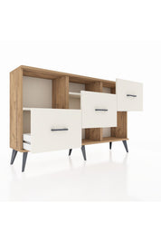 Arges Konsol 2 Raflı 3 Çekmeceli 132x30x83 - S144M005V22A