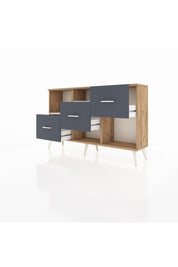 Arges Konsol 2 Raflı 3 Çekmeceli 132x30x83 - S144M005V23A