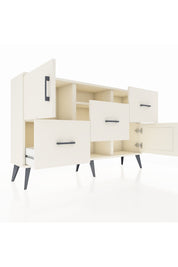 Arges Konsol 2 Raflı 3 Çekmeceli 2 Kapaklı 132x30x83 - S144M006V04A