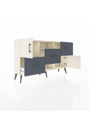 Arges Konsol 2 Raflı 3 Çekmeceli 2 Kapaklı 132x30x83 - S144M006V05A