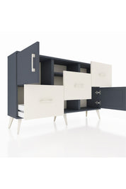 Arges Konsol 2 Raflı 3 Çekmeceli 2 Kapaklı 132x30x83 - S144M006V16A