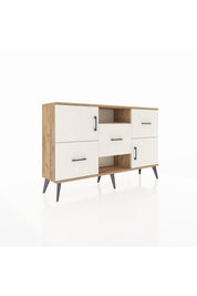 Arges Konsol 2 Raflı 3 Çekmeceli 2 Kapaklı 132x30x83 - S144M006V22A