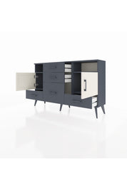 Arges Konsol 4 Raflı 5 Çekmeceli 2 Kapaklı 132x30x83 - S144M007V14A