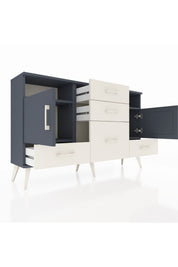 Arges Konsol 4 Raflı 5 Çekmeceli 2 Kapaklı 132x30x83 - S144M007V16A