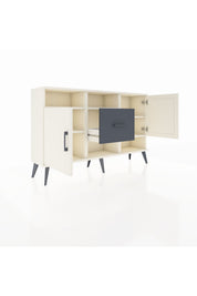Arges Konsol 5 Raflı Tek Çekmeceli 2 Kapaklı 132x30x83 - S144M008V05A