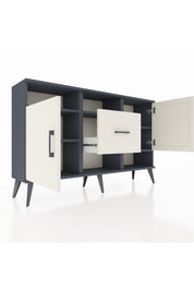 Arges Konsol 5 Raflı Tek Çekmeceli 2 Kapaklı 132x30x83 - S144M008V13A