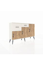 Arges Konsol 3 Raflı 2 Çekmeceli 3 Kapaklı 132x30x83 - S144M009V01A