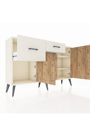 Arges Konsol 3 Raflı 2 Çekmeceli 3 Kapaklı 132x30x83 - S144M009V01A