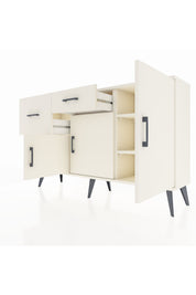 Arges Konsol 3 Raflı 2 Çekmeceli 3 Kapaklı 132x30x83 - S144M009V04A