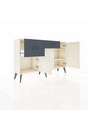 Arges Konsol 3 Raflı 2 Çekmeceli 3 Kapaklı 132x30x83 - S144M009V05A