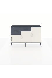 Arges Konsol 3 Raflı 2 Çekmeceli 3 Kapaklı 132x30x83 - S144M009V14A