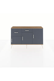 Arges Konsol 3 Raflı 2 Çekmeceli 3 Kapaklı 132x30x83 - S144M009V26A