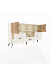 Arges Konsol 4 Raflı 3 Çekmeceli 3 Kapaklı 132x30x83 - S144M011V01A
