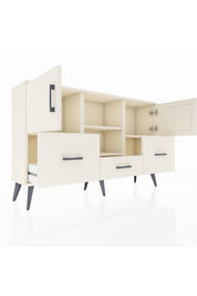 Arges Konsol 4 Raflı 3 Çekmeceli 3 Kapaklı 132x30x83 - S144M011V04A
