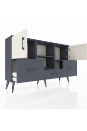 Arges Konsol 4 Raflı 3 Çekmeceli 3 Kapaklı 132x30x83 - S144M011V14A