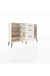 Arges Konsol 6 Raflı 3 Çekmeceli 132x30x83 - S144M012V01A
