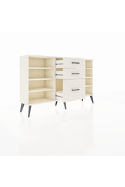 Arges Konsol 6 Raflı 3 Çekmeceli 132x30x83 - S144M012V04A