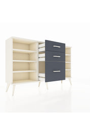 Arges Konsol 6 Raflı 3 Çekmeceli 132x30x83 - S144M012V05A