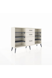 Arges Konsol 6 Raflı 3 Çekmeceli 132x30x83 - S144M012V07A